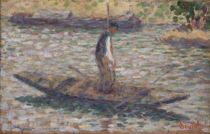 Georges Seurat Le Pecheur